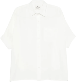linen-blend shirt