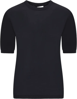 short-sleeve round-neck top