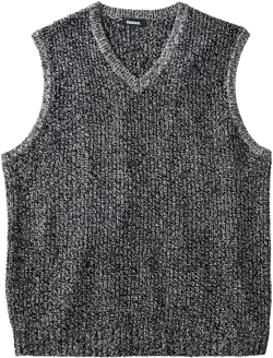 Tall Shaker Knit V-Neck Sweater Vest