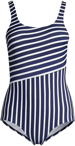 Women's DD-Cup Chlorine Resistant Soft Cup Tugless Sporty One Piece Swimsuit