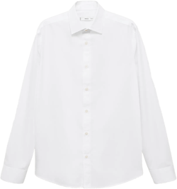 Regular-fit 100% cotton shirt