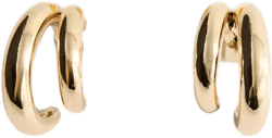 Double hoop earrings