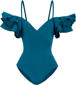 Blas ruffled swimsuit