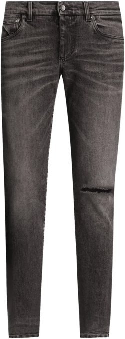 ripped-details jeans