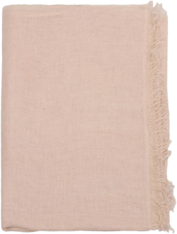 Arthur fringed linen scarf