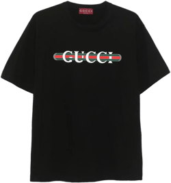 printed cotton T-shirt