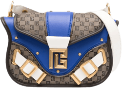 Blaze panelled leather crossbody bag