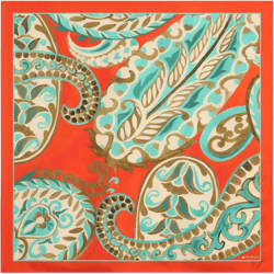 paisley silk scarf