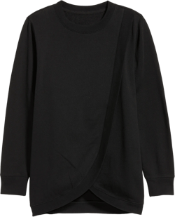 Maternity Cross-Front Nursing Tunic | Old Navy