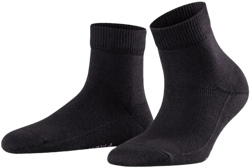 Light Cuddle Pad Crew Socks In Black