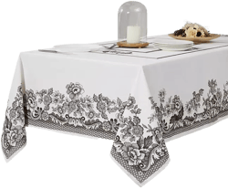 Woodland Polyester Tablecloth, 60" x 84"