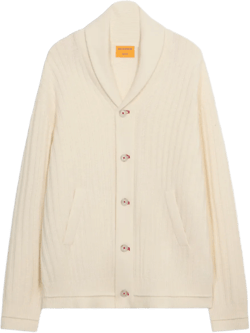 Varsity Cardigan - Cream