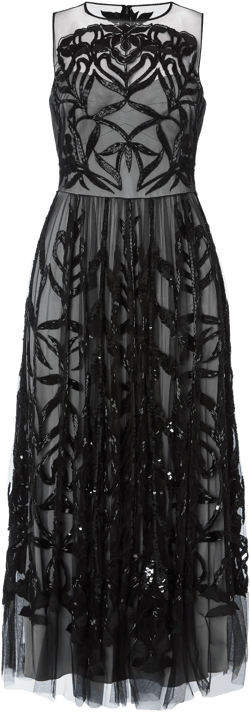 Inez Cocktail Dress - Black