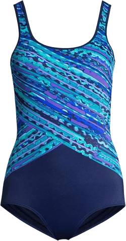 Women's Tugless Low Leg One Piece Swimsuit
