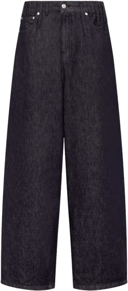 wide-leg jeans