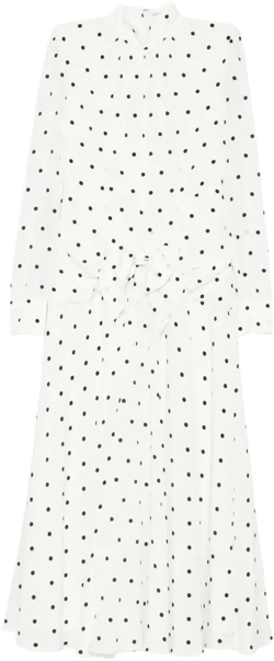 polka-dot dress