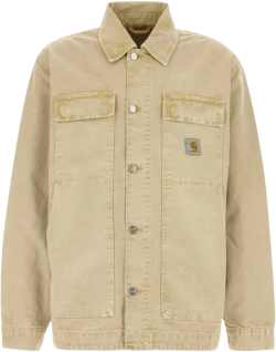 Beige George Denim Jacket In 4j 1yh Bourbon