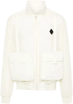 Filament Bomber Jacket In Neutrals