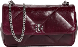 Kira Diamond Quilt Distressed Mini Flap Bag