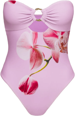 Summer State One Piece Swimsuit Pink Orchid
