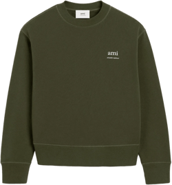 Green Cotton Sweatshirt