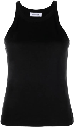 lyocell-cotton racerback tank top