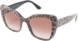 oversized cat-eye-frame sunglasses