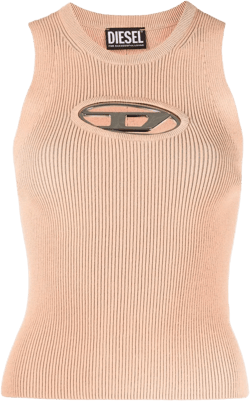 M-Onerva logo-plaque tank top