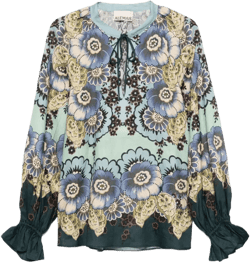 Madalena floral-print blouse