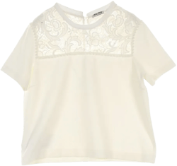 2010s lace-detailing top
