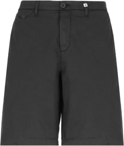 button-fastening shorts