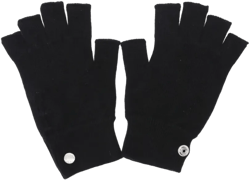 fingerless cashmere gloves