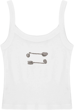 Harley Tank - Spiral Spoon and Fork