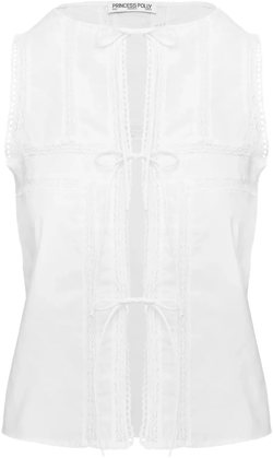 Angourie Blouse Top White