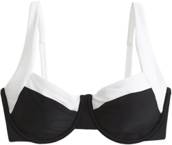 Curve Love Wide Strap Underwire Bikini Top