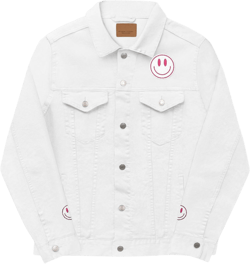 Trendy Unisex Denim Jacket (Embroidery) - Let&#39;s Party, Casual Wear, Street Style, Gift for Friends, Festival Fashion