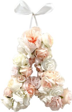 Custom Flower Letter, Nursery Decor, Wedding Sign, Alphabet, Monogram, Custom Letter Sign, Custom Name Sign, Floral Letter, Flower Decor