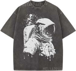 Astronaut Shirt Vintage Style Graphic Tee Galaxy Comfort Colors Tshirt Retro Space Gift for Him Galaxy T-shirt Nasa Clothes