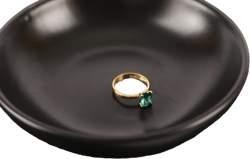 Paraiba Oval Solitaire Silver Ring , 14K Gold Oval Cut, Minimalist Wedding Band Ring, Solitaire Engagement Ring, Paraiba Solitarie Ring