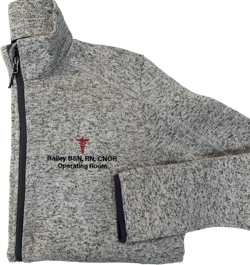 Gift For Nurse, Physician Assistant, Doctor | Personalized Medical Jacket | Full Zip Sweatshirt For Women Pockets |Graduation Gift For Nurse