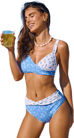 Sunny Spring Floral Bikini Set - M