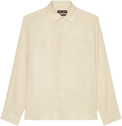 chest-pocket button-up shirt 