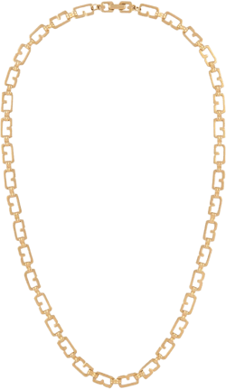 1980s G logo chain necklace