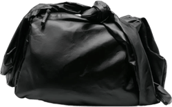 knotted-handle tote bag