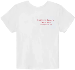 crab graphic tee