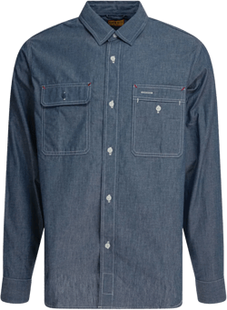 double-pocket cotton shirt