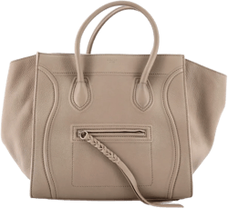 Leather tote