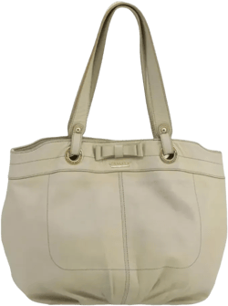 Leather tote