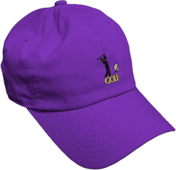 Speedy Pros Soft Baseball Hat Embroidered Dad Hat Golf Player Embroidery Men & Ladies Baseball Cap Cotton One Size Purple Design Only