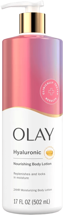 Olay Nourishing + Hyaluronic Acid 17oz Lotion Pump